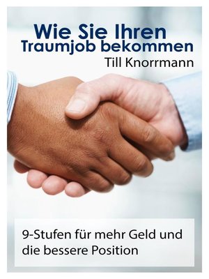 cover image of Wie Sie Ihren Traumjob bekommen